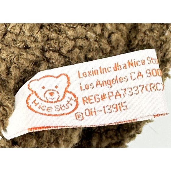 Vintage Lexin Nice Stuff Reindeer Moose Elk Plush Brown Jointed Stuffed Toy 13" - Picture 7 of 11